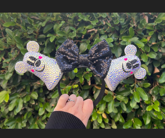 PRE-ORDER Mickey Ghost Crystal Mickey Ears